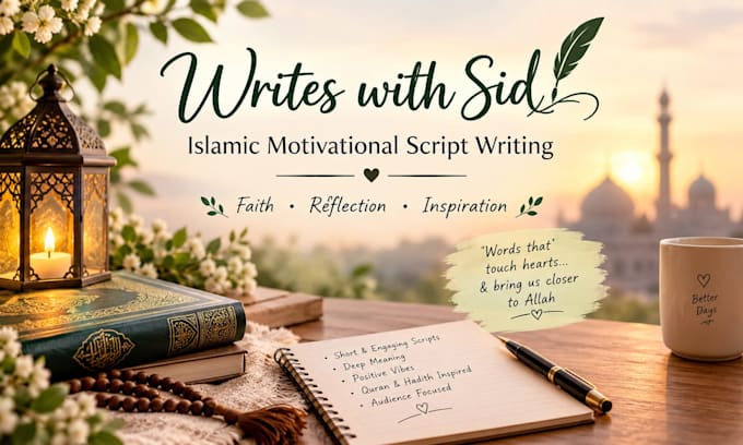 write engaging urdu content and motivational scripts