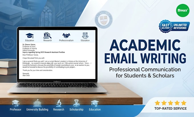 write professional academic emails