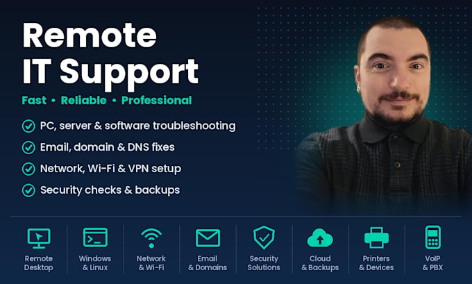 be your remote IT support technician