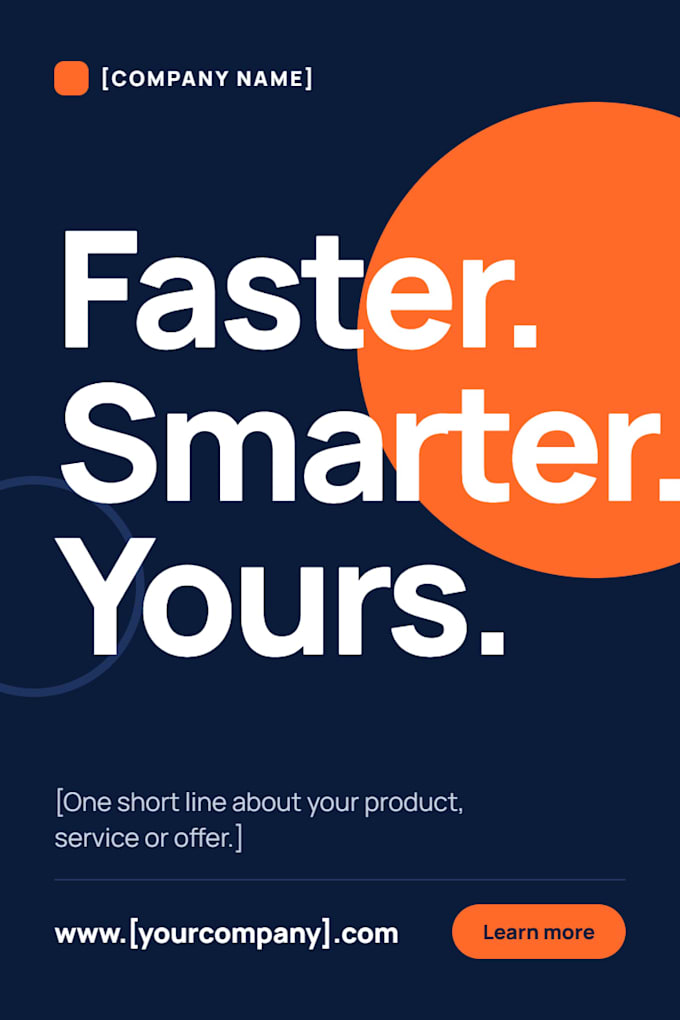 design custom posters and banners
