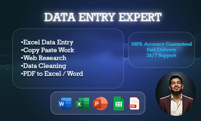error free data entry, copy paste, and data collection