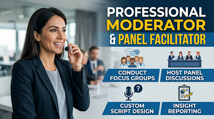 design focus group discussions and moderate focus groups
