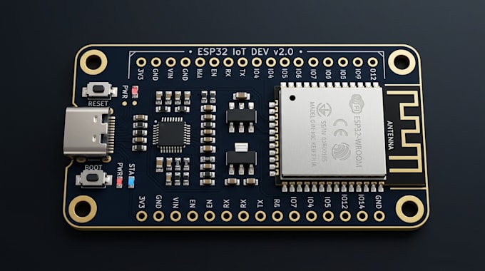 do power electronics pcb,esp32 pcb, stm32,nrf52840, layout schematic, pcb layout