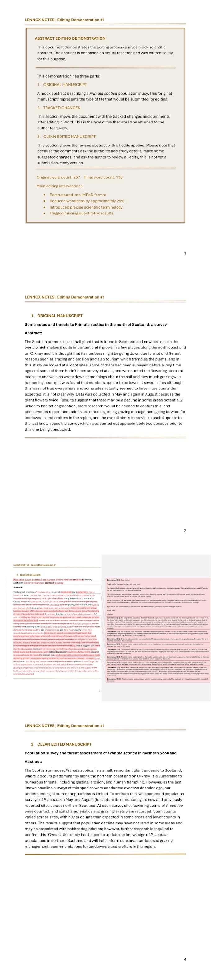 professionally edit your scientific research paper