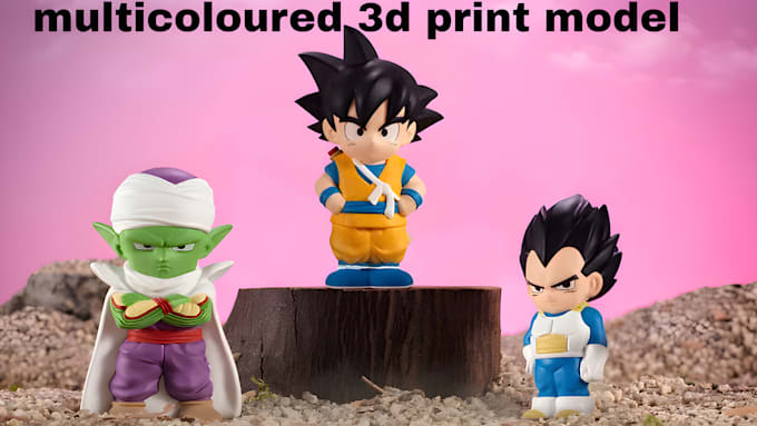 create multicoloured 3d print model stl to 3mf bambu lab 3d toy fdm printing