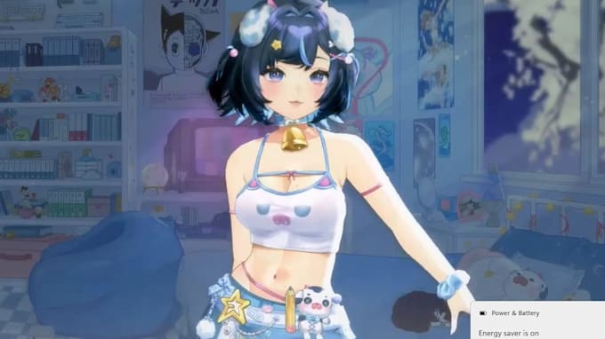 design and rig 2d vtuber model, live2d rigging, 2d vtuber rigging in anime style