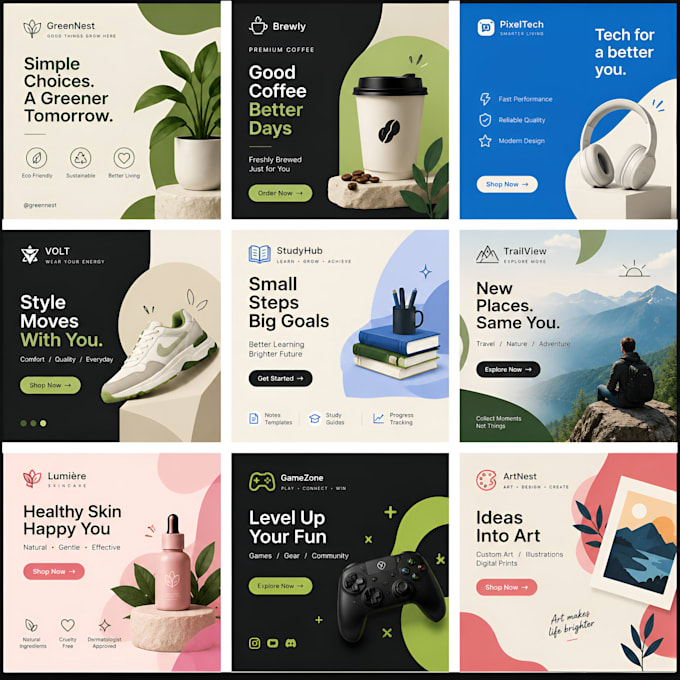 design custom canva template for your social media