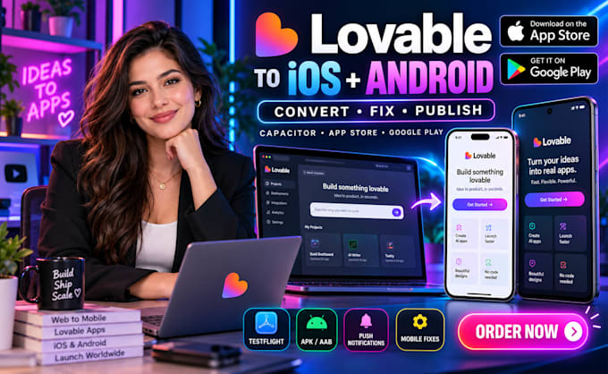 base44 to capacitor ios android app fix publish app store google play