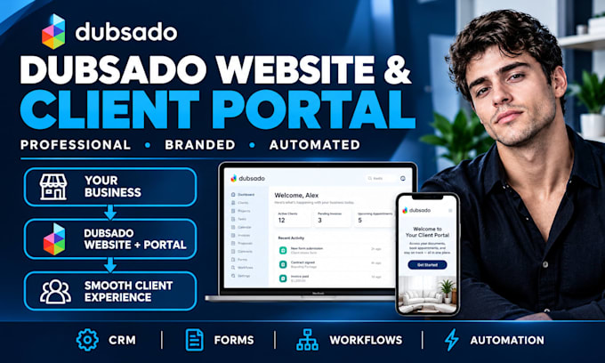 build dubsado website client portal and automate your client workflow