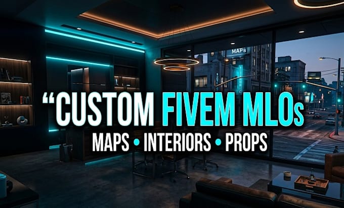 do  unique mlo interiors, maps, and props tailored for fivem