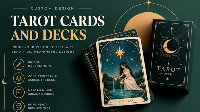 design tarot cards and decks