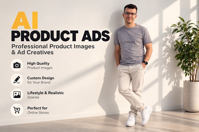 create professional ai product ads