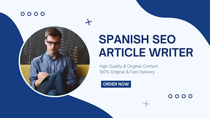 write SEO blog posts and articles in spanish
