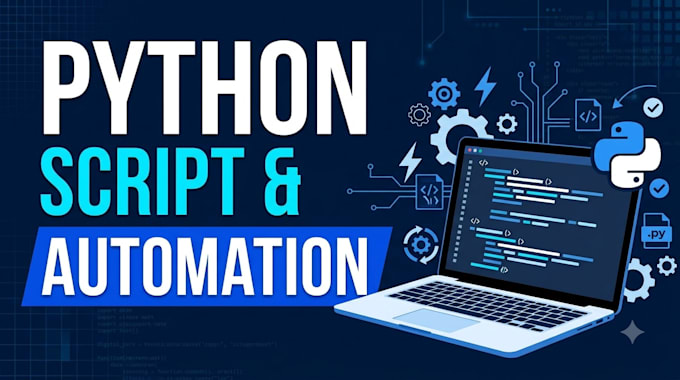 create a simple python script or automation for your task