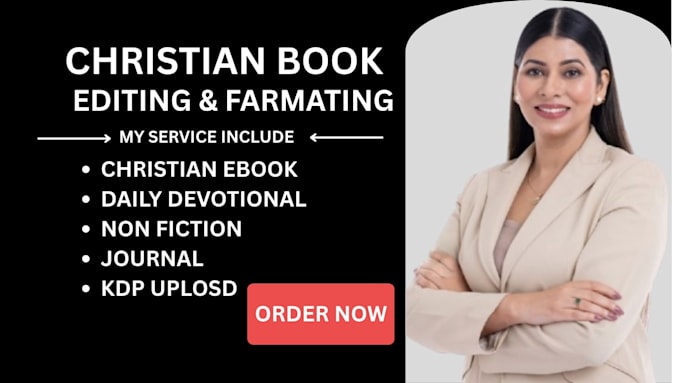 be your pro christian book editor, journal line edit