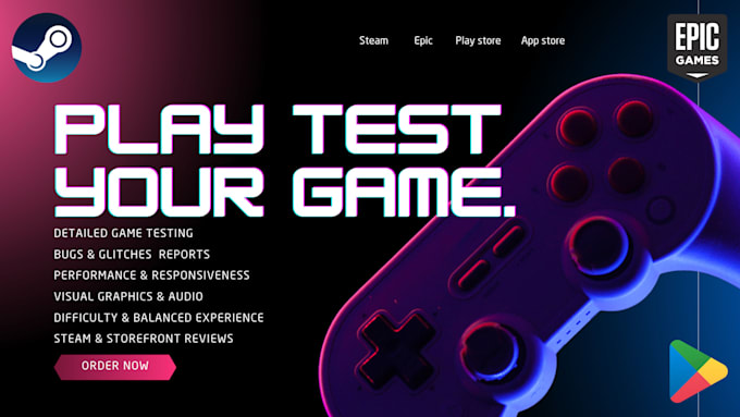 playtest and review your game