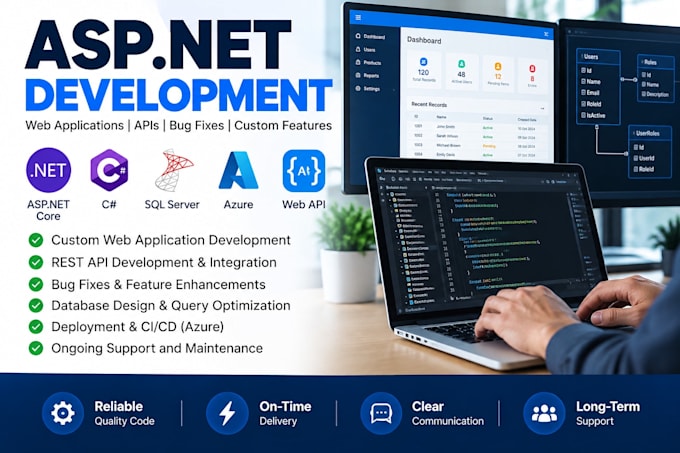 develop an asp dot net core web API