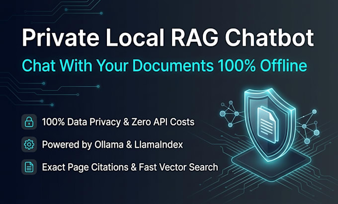 build a private local rag chatbot to chat with your documents using ollama