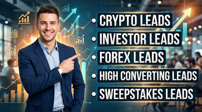 provide targeted forex and crypto market research leads