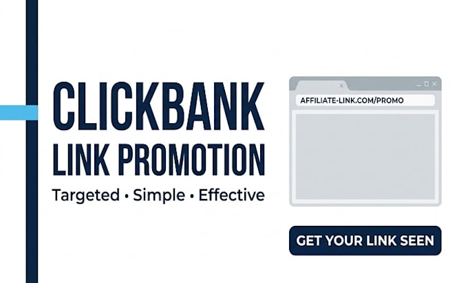 promote your affiliate URL and clickbank link boost traffic