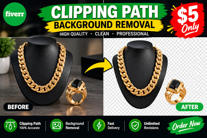 professional clipping path and background removal