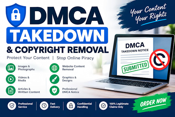 do dmca takedown and copyright removal