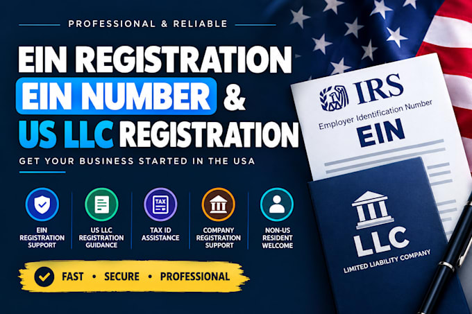 do ein registration, ein number and US llc registration