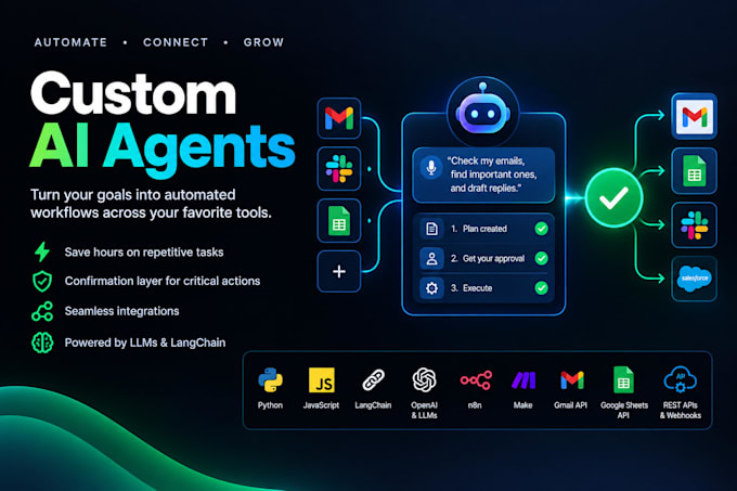 build ai agent and workflow automation