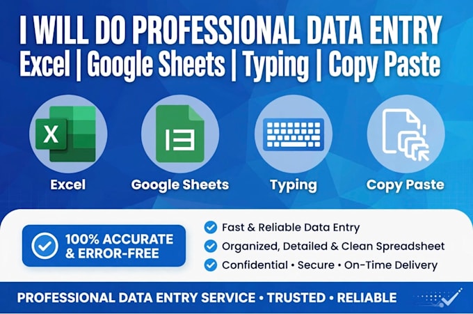 do fast data entry excel google sheets typing and copy paste US timezone
