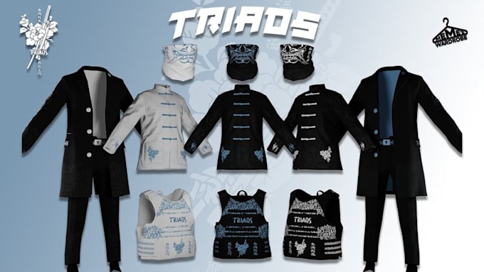 create custom fivem peds, clothes, chains, masks and accessories