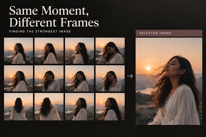 professionally cull and select your photos