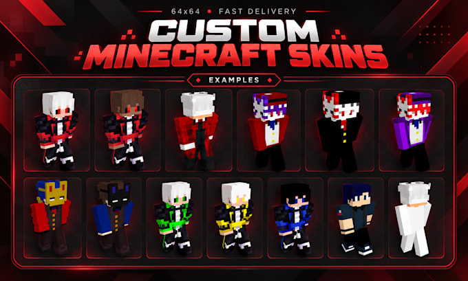 create a custom minecraft skin for you