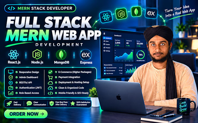 build a full stack mern web application