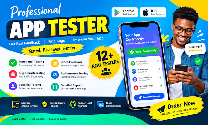 12 testers closed testing app testing android app testing user testing