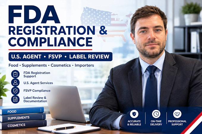 do fda registration, US agent, fsvp and fda compliance