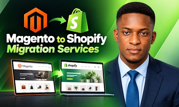 magento store data to shopify plus migration or magento to woocommerce migration