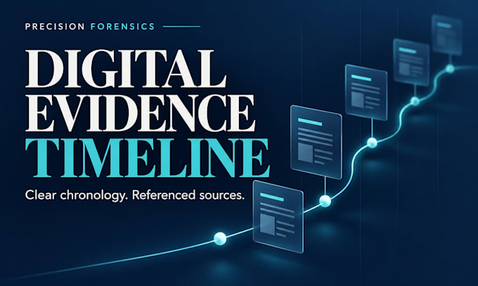 organize your digital evidence and create a clear timeline
