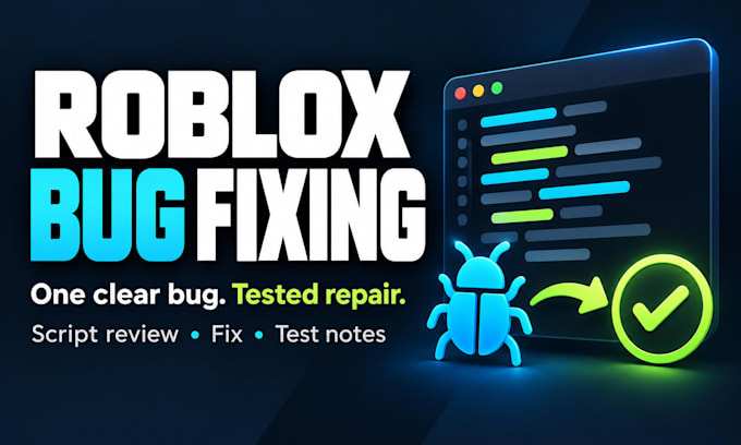 fix a roblox script bug in your existing game