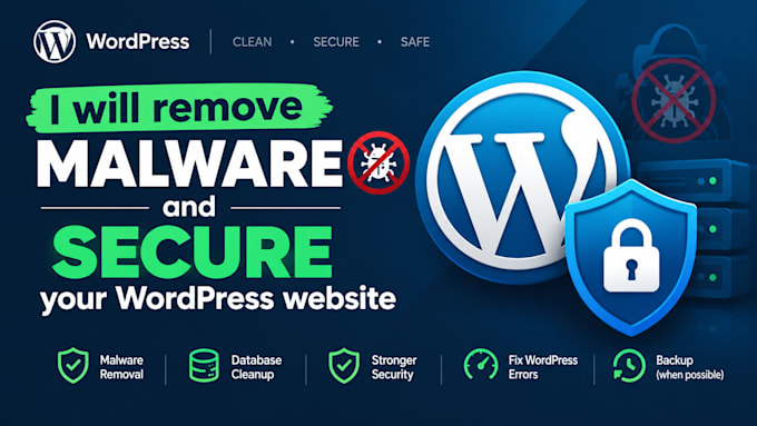 clean malware and improve your wordpress website security