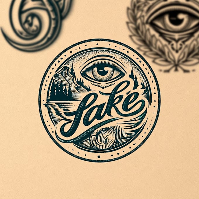 create eye catching hand style or hand lettering logo