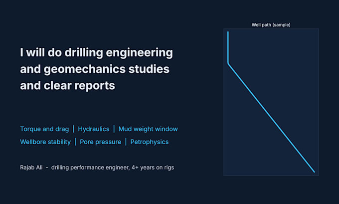 do drilling engineering and geomechanics studies and reports