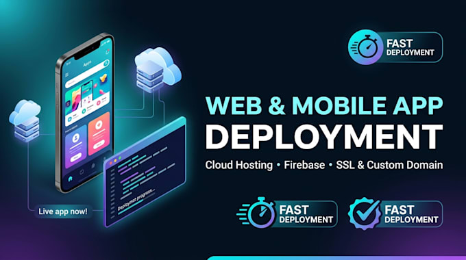 deploy your web or mobile app