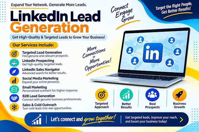 do linkedin lead generation and targeted outreach