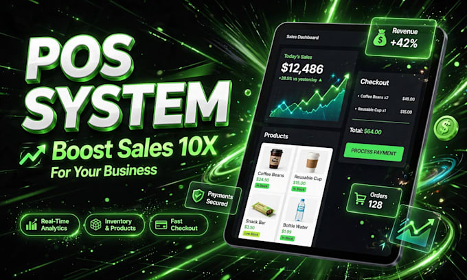 develop a restaurant pos system with inventory and billing