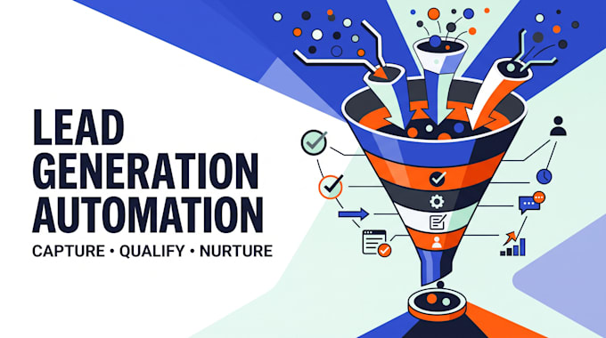 automate lead generation, lead capture, qualification and nurturing workflows