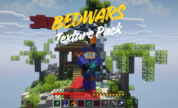 create a custom minecraft bedwars 16x texture pack
