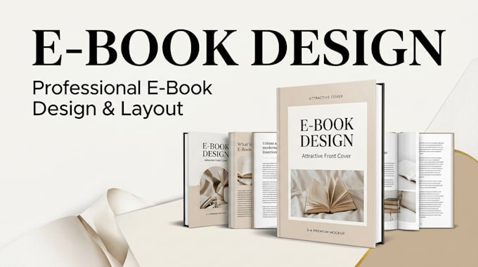 design a professional ebook layout and interior pages