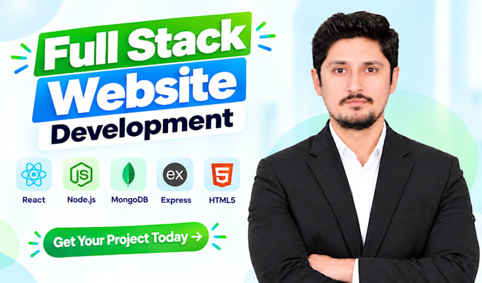 build custom website development as full stack developer in nextjs and react