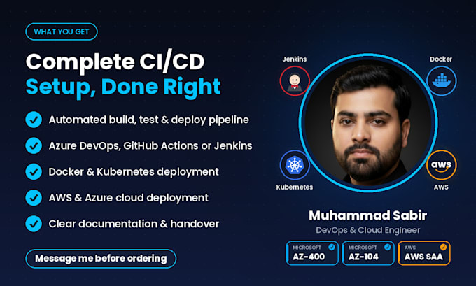 be your devops and cloud infrastructure engineer