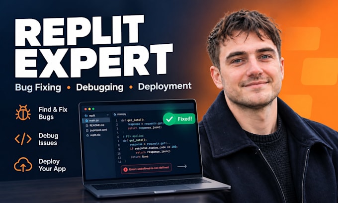 replit expert, replit bug fixing, replit debugging lovable expert, replit deploy